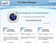 Tablet Screenshot of ipcameramanager.com